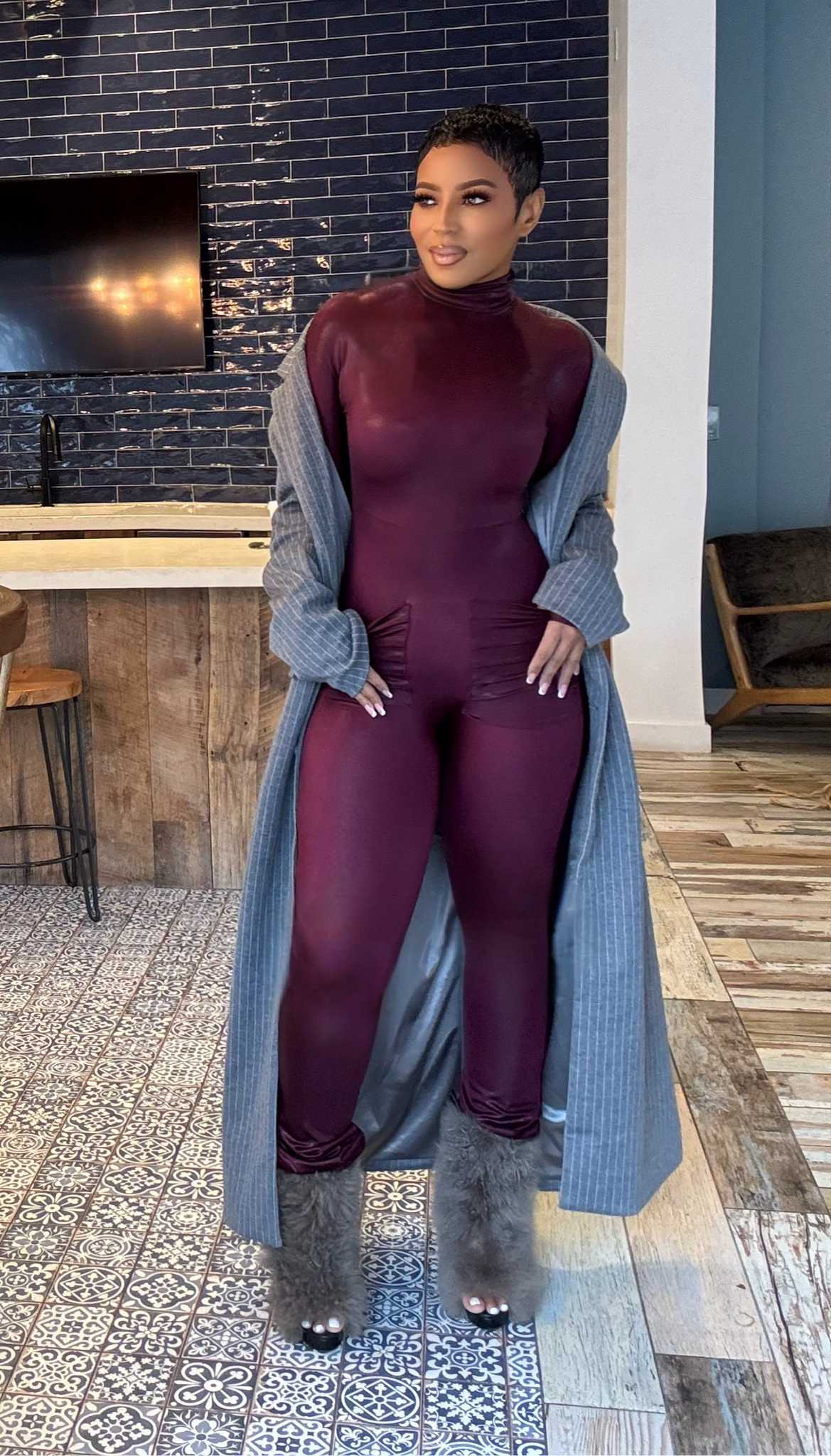 "Aria" Jumpsuit with Pockets *Worn by Fantasia*