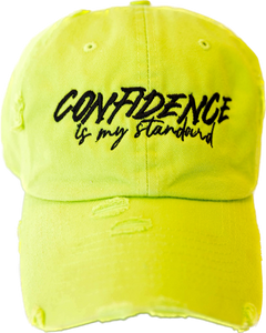 “Confidence Is My Standard” Vintage Dad Hat