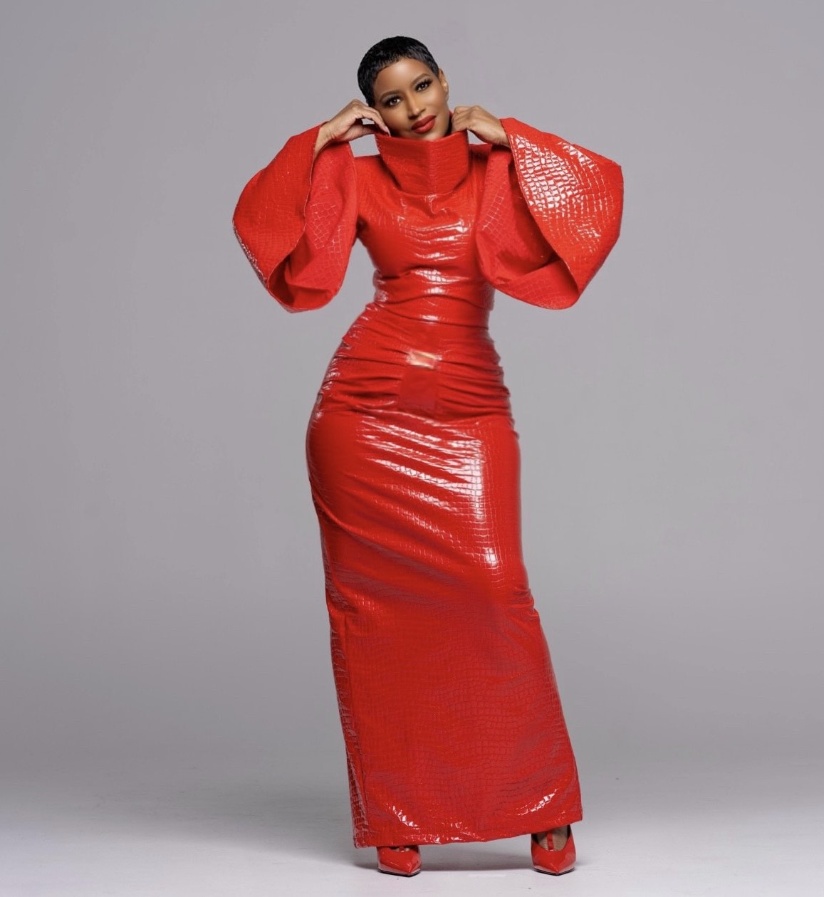 The Michele High Waist Ankle Skirt with Pockets- Pre Order