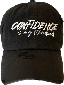 “Confidence Is My Standard” Vintage Dad Hat