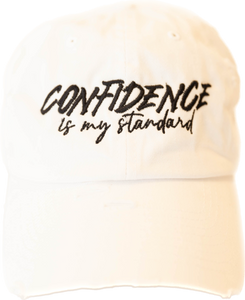 “Confidence Is My Standard” Vintage Dad Hat